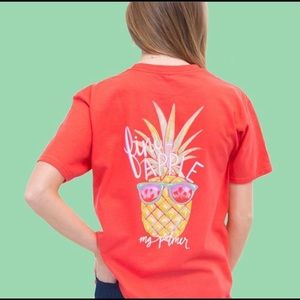 MG Palmer Red Pineapple Shirt